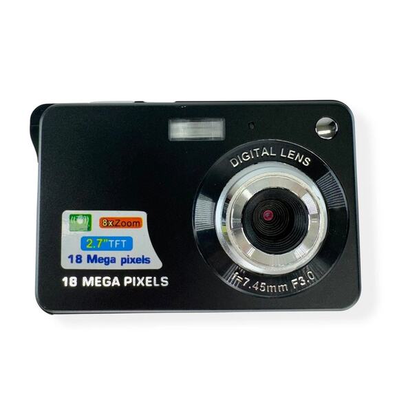 18 Mega Pixels Digital Camera with 7.45mm F3.0 Digital Lens